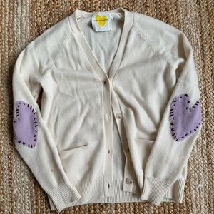 Kerri Rosenthal Heart Cardigan